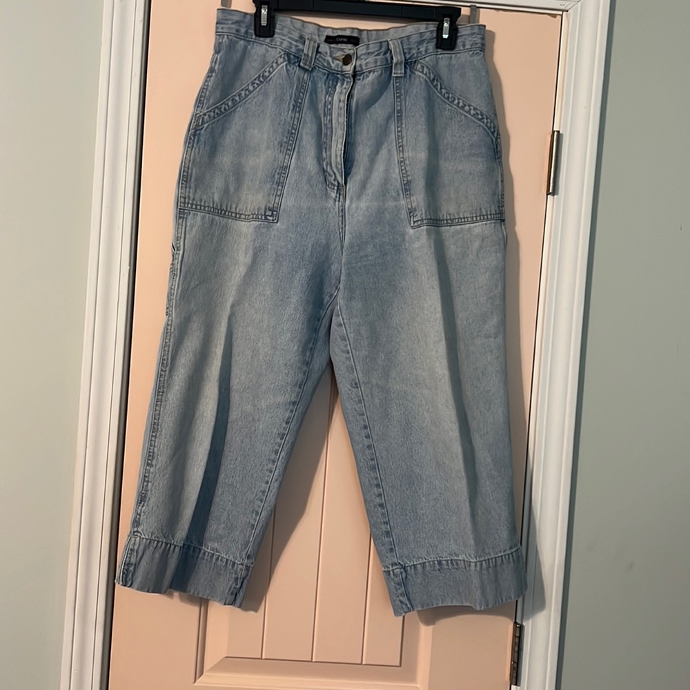 Size 14 denim Capri